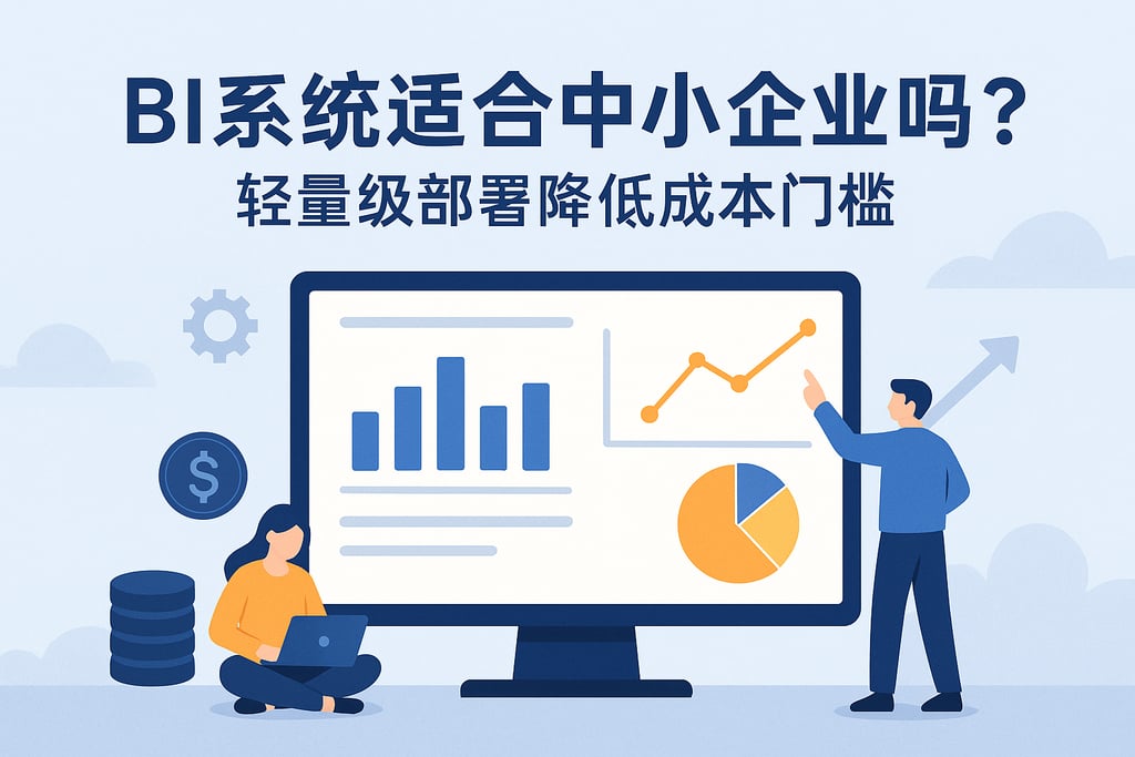 BI系统适合中小企业吗？轻量级部署降低成本门槛"